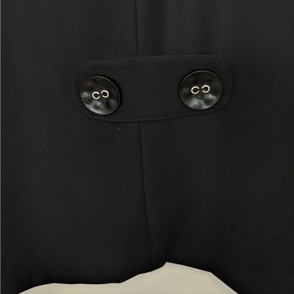 Joseph Ribkoff Black Boxy Blazer/Jacket with Statement Buttons. Size 8. - Picture 4 of 9